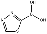 (1,3,4-噻二唑-2-基)硼酸, 1258867-74-1, 結(jié)構(gòu)式