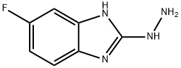 2H-Benzimidazol-2-one,5-fluoro-1,3-dihydro-,hydrazone(9CI) Struktur