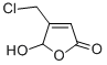 4-(CHLOROMETHYL)-5-HYDROXY-2(5H)-FURANONE Struktur