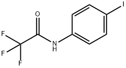 AcetaMide, 2,2,2-trifluoro-N-(4-iodophenyl)- Struktur