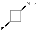 Cis-3-Fluoro-cyclobutylamine Struktur