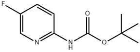 (5-Fluoro-pyridin-2-yl)-carbaMic acid tert-butyl ester Struktur