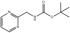 2-(Boc-aMinoMethyl)pyriMidine Struktur