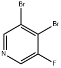 3,4-Dibromo-5-fluoropyridine Structure