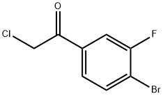 1-(4-Bromo-3-fluorophenyl)-2-chloroethanone, 99%