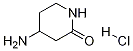 4-aminopiperidin-2-one hydrochloride Struktur