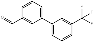 3'-TRIFLUOROMETHYLBIPHENYL-3-CARBALDEHYDE Struktur