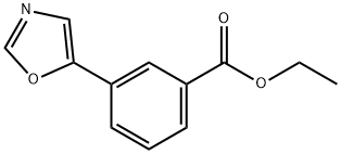 Ethyl 3-(5-Oxazolyl)benzoate Struktur