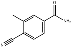 4-cyano-3-MethylbenzaMide Struktur