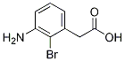 3-AMINO-2-BROMOPHENYLACETIC ACID Struktur