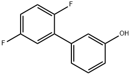 2',5'-Difluoro-[1,1'-biphenyl]-3-ol Struktur