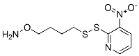 1-(aminooxy)-4-((3-nitro-2-pyridyl)dithio)butane Struktur