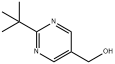 5-Pyrimidinemethanol, 2-(1,1-dimethylethyl)- (9CI) Struktur