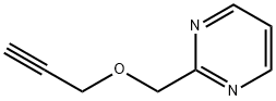 Pyrimidine, 2-[(2-propynyloxy)methyl]- (9CI) Struktur