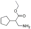 ETHYL3-AMINO-2-CYCLOPENTYLPROPANOATE Struktur