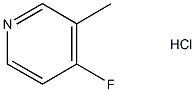 4-Fluoro-3-picoline hydrochloride Struktur