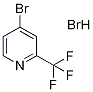 4-Bromo-2-(trifluoromethyl)pyridine hydrobromide Struktur