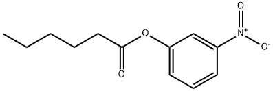 3-Nitrophenyl hexanoate Struktur