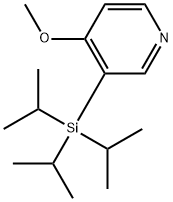 4-METHOXY-3-(TRIISOPROPYLSILYL)PYRIDINE Struktur