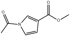 METHYL 1-ACETYL-1H-PYRROLE-3-CARBOXYLATE Struktur