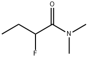 Butanamide, 2-fluoro-N,N-dimethyl- (9CI) Struktur