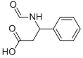 3-(Formylamino)-3-phenylpropanoic acid Struktur