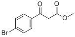 3-(4-BROMO-PHENYL)-3-OXO-PROPIONIC ACID METHYL ESTER Struktur