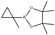 4,4,5,5-tetraMethyl-2-(1-Methylcyclopropyl)-1,3,2-Dioxaborolane Struktur