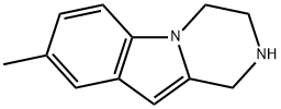 Pyrazino[1,2-a]indole, 1,2,3,4-tetrahydro-8-methyl- (9CI) Struktur