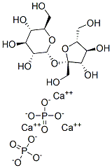 calcium sucrose phosphate Struktur