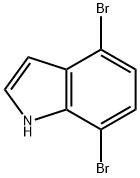 4,7-DIBROMO-1H-INDOLE Structure