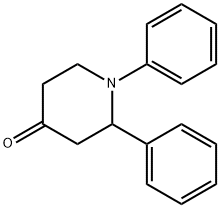 1-N-PHENYL-2-PHENYL-PIPERIDIN-4-ONE Struktur