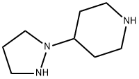 4-(pyrazolidin-1-yl)piperidine Struktur