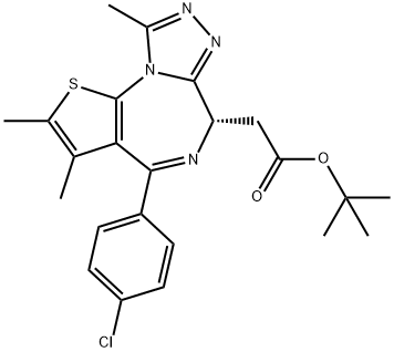 (S)-tert-butyl 2-(4-(4-chlorophenyl)-2,3,9-triMethyl-6H-thieno[3,2-f][1,2,4]triazolo[4,3-a][1,4]diazepin-6-yl)acetate