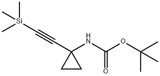 tert-butyl (1-((trimethylsilyl)ethynyl)cyclopropyl)carbamate