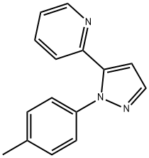 2-(1-p-tolyl-1H-pyrazol-5-yl)pyridine Struktur