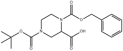 N-4-BOC-N-1-CBZ-2-PIPERAZINE CARBOXYLIC ACID price.