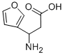 3-AMINO-3-FURAN-3-YL-PROPIONIC ACID Struktur