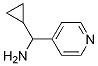 1-Cyclopropyl-1-(4-pyridyl)MethylaMine Struktur