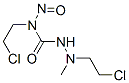 1-methyl-1-(2-chloroethyl)-4-nitroso-4-(2-chloroethyl)semicarbazide Struktur