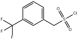 4-TRIFLUOROMETHYLBENZYLSULFONYL CHLORIDE Struktur