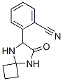 2-(7-Oxo-5,8-diazaspiro[3.4]oct-6-yl)benzonitrile Struktur