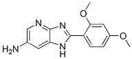 2-(2,4-Dimethoxyphenyl)-1H-imidazo[4,5-b]pyridine-6-amine Struktur