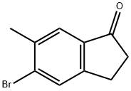 5-BROMO-6-METHYL-1-INDANONE Struktur