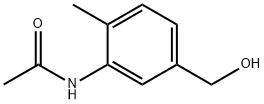 N-(5-(HYDROXYMETHYL)-2-METHYLPHENYL)ACETAMIDE Struktur