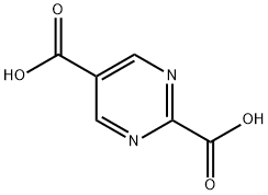 2,5-Pyrimidinedicarboxylicacid(9CI) Structure