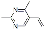 Pyrimidine, 5-ethenyl-2,4-dimethyl- (9CI) Struktur