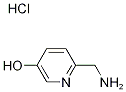 2-Aminomethyl-5-hydroxypyridine hydrochloride Struktur