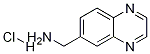 Quinoxalin-6-yl-MethylaMine hydrochloride Struktur