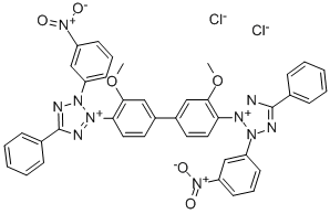 3-NITROTETRAZOLIUM BLUE CHLORIDE Struktur